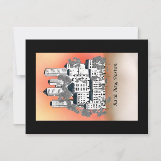 Flat Holiday Card Feiertagskarte (Vorderseite)