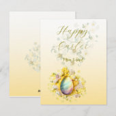 Flat Holiday Card Feiertagskarte (Vorne/Hinten)