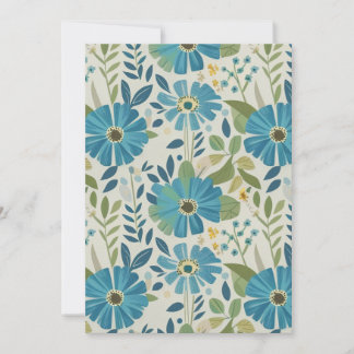 Flat Holiday Card Feiertagskarte