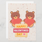 Flat Holiday Card Feiertagskarte (Vorne/Hinten)