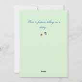 Flat Holiday Card Feiertagskarte (Rückseite)