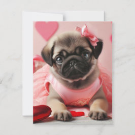 Flat Holiday Card Feiertagskarte