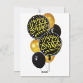 Flat Holiday Card Feiertagskarte (Rückseite)