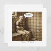 Flat Holiday Card Feiertagskarte (Vorne/Hinten)