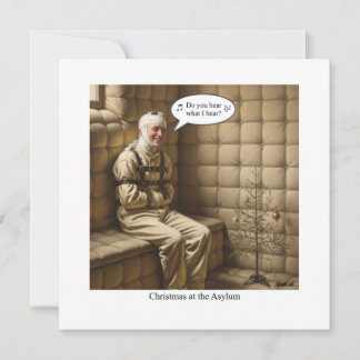 Flat Holiday Card Feiertagskarte