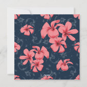 Flat Holiday Card Feiertagskarte (Rückseite)