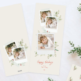 Flat Holiday Card Feiertagskarte