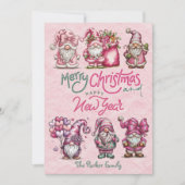 Flat Holiday Card Feiertagskarte (Vorderseite)