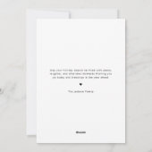 Flat Holiday Card Feiertagskarte (Rückseite)