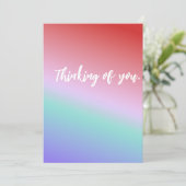 Flat Holiday Card Feiertagskarte (Stehend Vorderseite)