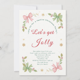 Flat Holiday Card Feiertagskarte