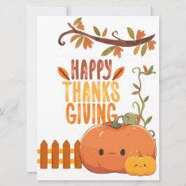 Flat Holiday Card Feiertagskarte