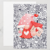 Flat Holiday Card Feiertagskarte (Vorne/Hinten)