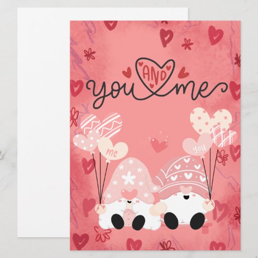 Flat Holiday Card Feiertagskarte (Vorne/Hinten)