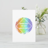 Flat Holiday Card Feiertagskarte (Stehend Vorderseite)