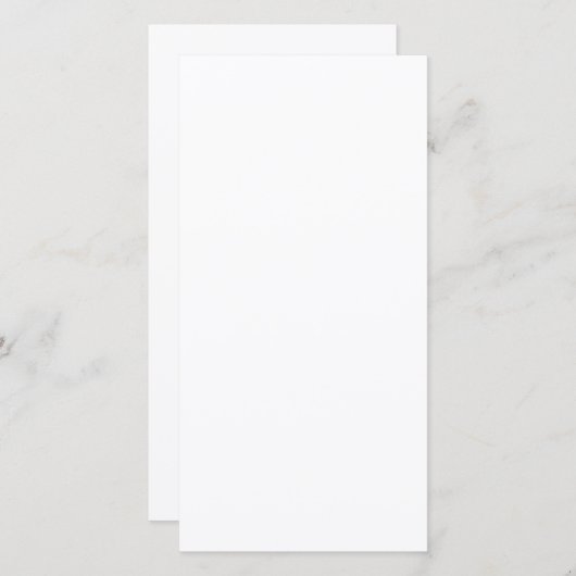 Flat Holiday Card Feiertagskarte (Vorne/Hinten)