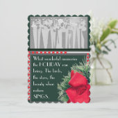 Flat Holiday Card Feiertagskarte (Stehend Vorderseite)