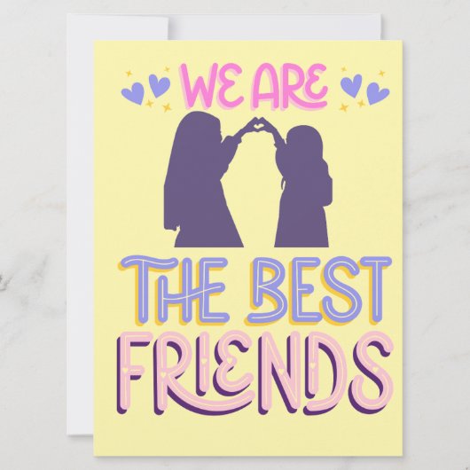 Flat Holiday Card Feiertagskarte (Vorderseite)