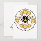 Flat Holiday Card Feiertagskarte (Vorne/Hinten)