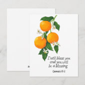 Flat Holiday Card Feiertagskarte (Vorne/Hinten)