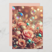 Flat Holiday Card Feiertagskarte (Vorne/Hinten)