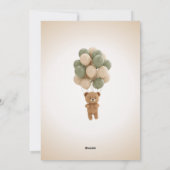 Flat Holiday Card Feiertagskarte (Rückseite)