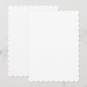 Flat Holiday Card Feiertagskarte (Vorne/Hinten)