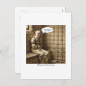 Flat Holiday Card Feiertagspostkarte (Vorne/Hinten)