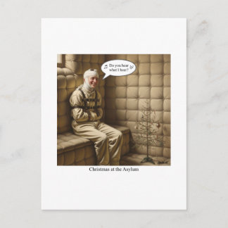 Flat Holiday Card Feiertagspostkarte