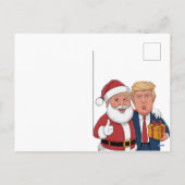 Flat Holiday Card Feiertagspostkarte (Rückseite)