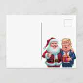 Flat Holiday Card Feiertagspostkarte (Rückseite)