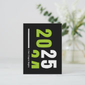 Flat Holiday Card Feiertagspostkarte (Stehend Vorderseite)