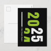 Flat Holiday Card Feiertagspostkarte (Vorne/Hinten)