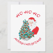 Flat Holiday Card : Frohe Weihnachten (Vorderseite)