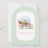 Flat Holiday Card "Happy Easter" . Einladung (Vorderseite)
