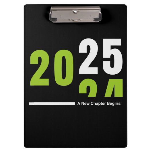 Flat Holiday Card Klemmbrett (Vorderseite)