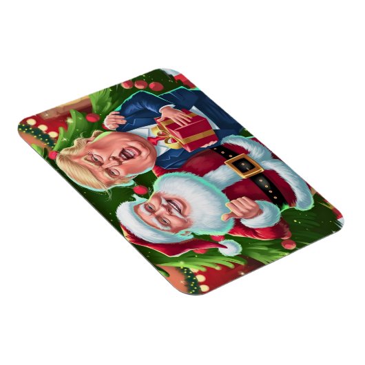 Flat Holiday Card Magnet (Rechte Seite)