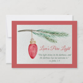 Flat Holiday Card - Personalize - Season of Joy Feiertagskarte