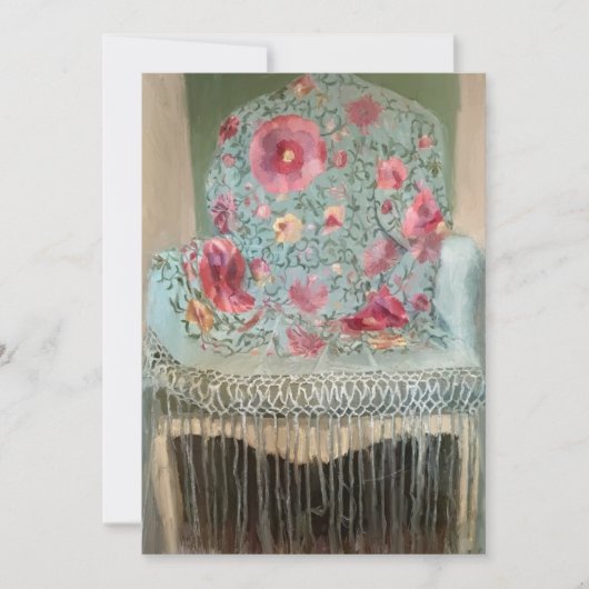 Flat Invitation, Size: 5" x 7", Paper: Matte, Enve Einladung (Vorderseite)