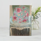 Flat Invitation, Size: 5" x 7", Paper: Matte, Enve Einladung (Stehend Vorderseite)