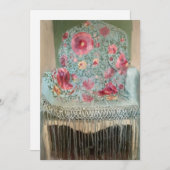 Flat Invitation, Size: 5" x 7", Paper: Matte, Enve Einladung (Vorne/Hinten)