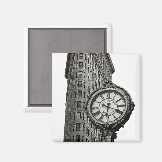 Flat Iron Gebäude Magnet (Vorderseite/Rückseite)