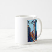 Flat Iron Gebäude New York City Kaffeetasse (VorderseiteRechts)