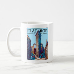 Flat Iron Gebäude New York City Kaffeetasse
