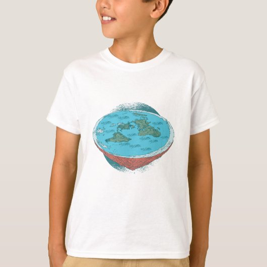 Flat ist Cool T-Shirt (Vorderseite)