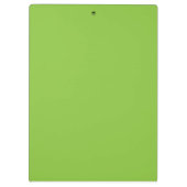 Flat Lime Green Background – School Texture Klemmbrett (Rückseite)