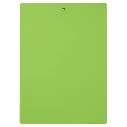 Flat Lime Green Background – School Texture Klemmbrett (Rückseite)