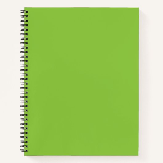Flat Lime Green Background – School Texture Notizblock (Vorderseite)