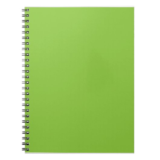 Flat Lime Green Background – School Texture Notizblock (Vorderseite)