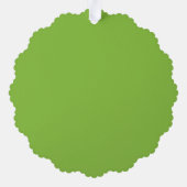 Flat Lime Green Background – School Texture Ornament Karte (Rückseite)